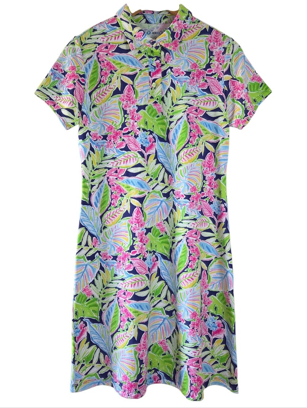 Ibkul Women's Golf Summer Tennis Mini Dress Multicolour Size Small